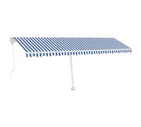 Tenda da sole automatica con sensore di vento e LED, ideale per balcone, giardino, patio, protezione solare esterna e miglioramento del comfort