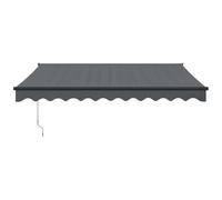 Tenda da Sole Automatica Retrattile Antracite 3x2,5 m