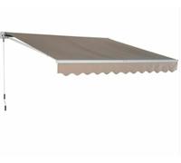 Tenda da sole barra quadra avvolgibile per esterno con rullo 300x200 cm a righe