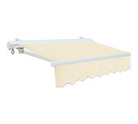 TENDA DA SOLE CASSONATA per Balconi con BRACCI Colore ECRU 300x250 cm