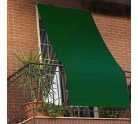 Tenda da Sole con Anelli Esterno 100%Poliestere Tinta Unita Dimensioni Varie