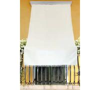 Tenda da Sole con Anelli Esterno 100%Poliestere Tinta Unita Dimensioni Varie