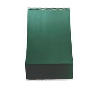 Linea Garden Friend Tenda Sole per Porta con Anelli Verde Unito Lunghezza 140 cm, Altezza 300 cm