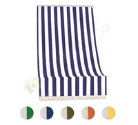 Tenda da Sole con Anelli Resistente Idrorepell. Esterno Balcone Veranda a Caduta