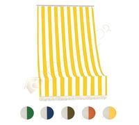 Tenda da Sole con Anelli Resistente Idrorepell. Esterno Balcone Veranda a Caduta