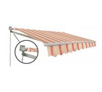 Tenda Da Sole Con Braccia Estendibili 300x200 Cm Sangiorgio Multiriga Beige