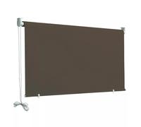 Tenda Parasole A Caduta Per Esterno 2,5 X 1,5 M - Marrone Tinta Unita