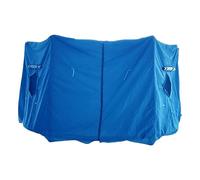 Tenda da sole e copertura for trampolino - Tendalino protettivo for trampolino(Blue 8FT 6 Poles)