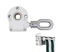 Tenda da sole esterno ingranaggio verme manuale universale a 360 gradi manuale rotante attrezzatura a vite pesante ricambio solare gelido cambio meccanico hardware
