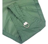 Tenda da sole impermeabile con protezione UV al 98% per feste all'aperto in giardino e terrazza - verde scuro (6 x 6 x 6 m) + corda inclusa