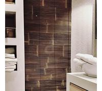 Bambù Parasole Tenda Avvolgibile IN Veneziana Sichschutz per Finestra E Porte