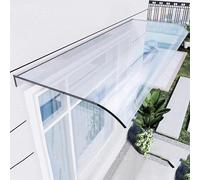 Tenda da sole in policarbonato per ingresso anteriore, finestra e patio, blocca i raggi UV e riduce il rumore, ideale per spazi esterni