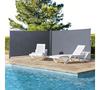 Tenda da Sole Laterale allungabile Schermo Privacy da Giardino e frangivento Protezione Impermeabile per Balcone e terrazza