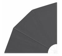 Tenda da sole laterale per balcone, terrazza, giardino, colore nero, 160 x 160 cm