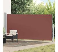 Tenda da Sole Laterale Retrattile 160 x 500 cm Marrone