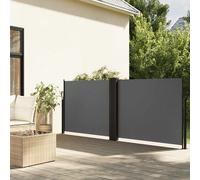 vidaXL Tenda da Sole Laterale Retrattile Antracite 100x600 cm
