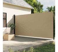 vidaXL Tenda da Sole Laterale Retrattile Beige 200x300 cm, Schermo Privacy da Giardino, Schermo Privacy da Balcone, Tenda da Sole