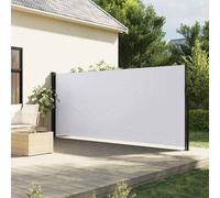 vidaXL Tenda da Sole Laterale Retrattile Bianco 160x600 cm