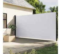 vidaXL Tenda da Sole Laterale Retrattile Bianco 200x300 cm