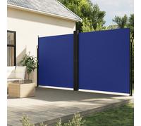 Tenda da Sole Laterale Retrattile Blu 220x1000 cm