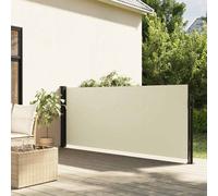 vidaXL Tenda da Sole Laterale Retrattile Crema 140x300 cm