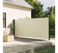 vidaXL Tenda da Sole Laterale Retrattile Crema 180x500 cm