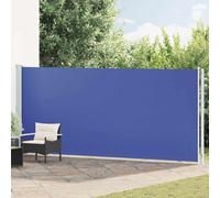 vidaXL Tenda da Sole Laterale Retrattile per Patio 180x600 cm Blu