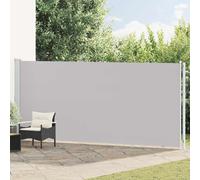vidaXL Tenda da Sole Laterale Retrattile per Patio 180x600 cm Grigia