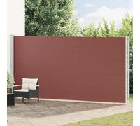 vidaXL Tenda da Sole Laterale Retrattile per Patio 200x614 cm Marrone