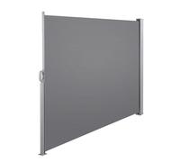 Tenda da sole laterale retrattile, protezione privacy da giardino con comoda maniglia, parasole per esterni, per patio, balcone, terrazza, cortile