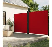 Tenda da Sole Laterale Retrattile Rossa 220x1200 cm