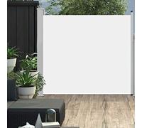 Tenda da Sole Laterale Retrattile Tidyard, Tessuto Crema, 170 x 300 cm, Resistente ai Raggi UV e all'Acqua