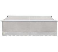 Tenda da Sole Motorizzata 3x2,5m Tessuto Acrilico Kraus Orchidea Ecrù