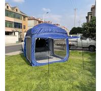 Tenda da sole per auto, estensione posteriore automatica per SUV, per campeggio, copertura portatile per bagagliaio di berline e SUV