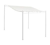 Tenda da sole per cortile: candela da esterno 3 x 2,6 m, copertura per tenda con blocco raggi UV, pronto per le intemperie | soluzione di ombra rinfrescante creativa L