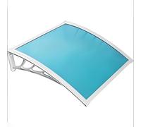 Tenda da sole per esterni blu, 100 x 120 cm, per balcone e terrazza, per porte e finestre, resistente, resistente alle intemperie, perfetta per spazi esterni