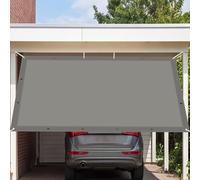 Tenda da Sole per Esterno 230 x 505 cm Protección Rayos UV Telo Tenda da Sole con Occhielli e Corda per Giardino, Prato, Vita All'Aperto, Grigio Chiaro