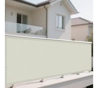 Tenda da Sole per Esterno a Caduta 145 x 165 cm Anti UV 98% Parasole Tenda Parasole Esterno Raffreddamento e Protezione UV Impermeabile Balcone, La Terrazza e Il Giardino, bianco
