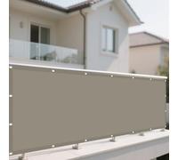 Tenda da Sole per Esterno a Caduta 65 x 155 cm Anti UV 98% Parasole Tenda Parasole Esterno Raffreddamento e Protezione UV Impermeabile Balcone, La Terrazza e Il Giardino, Tortora