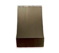 Tenda da Sole per Esterno Marrone con Anelli h 300x140 cm -Tende da Sole per Esterni Rimovibili in Poliestere - Tendone Balcone Esterno Parasole per Giardino e Gazebo