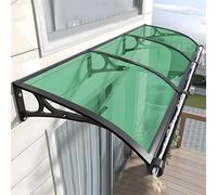 Tenda da sole per finestra, tenda da esterno con staffa in alluminio per protezione da raggi UV, pioggia e neve, perfetta per porte d'ingresso e finestre esterne