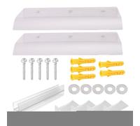 Tenda da sole per patio esterno - Tenda per finestra resistente al freddo, copertura antipioggia, protezione dalle intemperie stabile ai raggi UV | Estensione della tettoia protettiva per porta sul re