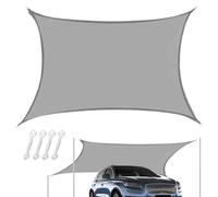 Tenda da sole per patio, tettoia per ombra esterna | Baldacchino impermeabile con blocco UV,Paralume quadrato resistente all'acqua, tendalino resistente ai raggi UV per cortile, terrazza, giardino, st