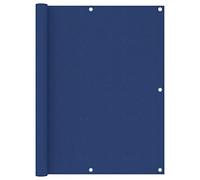 Tenda da sole per terrazza, balcone, parasole, ombra, balcone, protezione per la privacy del balcone, blu, 120 x 400 cm, tessuto Oxford, per giardino, piscina, case vacanze