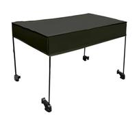 Tenda da sole per vagone da giardino, tenda da tetto per carretto, copertura parasole per carrello trolley, materiale in tessuto Oxford, aste di supporto in fibra di vetro (per carrello da 20,3 cm