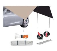 Tenda da sole per veicoli, 2,7 x 3,9 m, impermeabile, resistente al, per portellone posteriore, per campeggio, parcheggio esterno, SUV, camion, camper