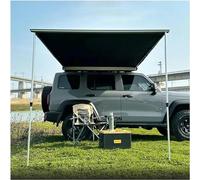 Tenda da sole per veicoli 2 x 2,5 m tenda laterale auto SUV camion tetto tenda allungabile riparo UV50+, capannone impermeabile 420D tenda in tessuto Oxford, altezza regolabile, adatta per