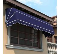 Tenda da sole pieghevole a scomparsa, per esterni, protezione dai raggi UV e dalla pioggia, per bar, ristoranti e negozi di strada, design resistente alle intemperie