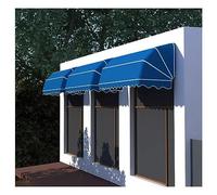 Tenda da sole pieghevole in tela, resistente alle intemperie, per uso domestico, design versatile per la protezione di porte e finestre