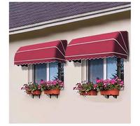 Tenda da sole pieghevole in tela, resistente alle intemperie, per uso domestico, design versatile per la protezione di porte e finestre